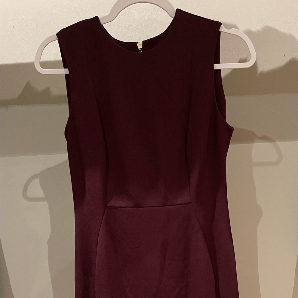 Calvin Klein Burgundy Dress Size 4